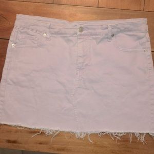 Wild Fable light purple Jean skirt size 16